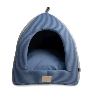 Cabana Home para Caes e Gatos Fabrica Pet Azul
